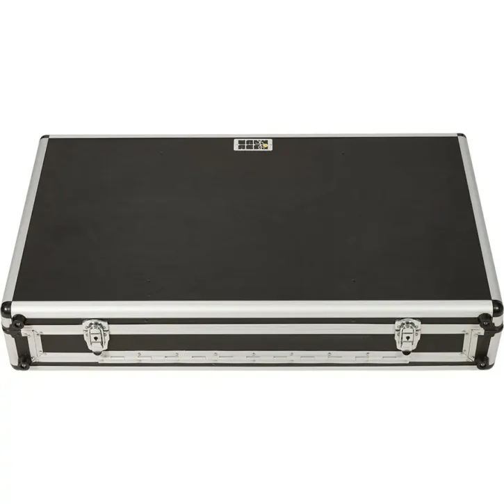 Flight Case Pioneer XDJ-700 o CDJ-350 y DJM-750MK2 Plata (Ruedas) - Imagen 10
