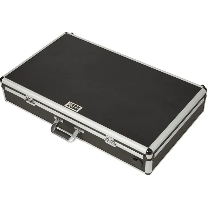 Flight Case Pioneer XDJ-700 o CDJ-350 y DJM-750MK2 Plata (Ruedas) - Imagen 8