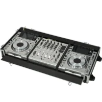 Flight Case Pioneer CDJ-850 o XDJ-1000MK2 y DJM-750MK2 Plata (Ruedas) - Imagen 5
