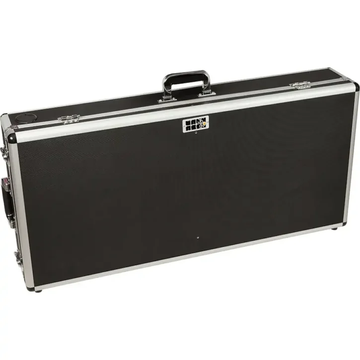 Flight Case Pioneer CDJ-850 o XDJ-1000MK2 y DJM-750MK2 Plata (Ruedas) - Imagen 8