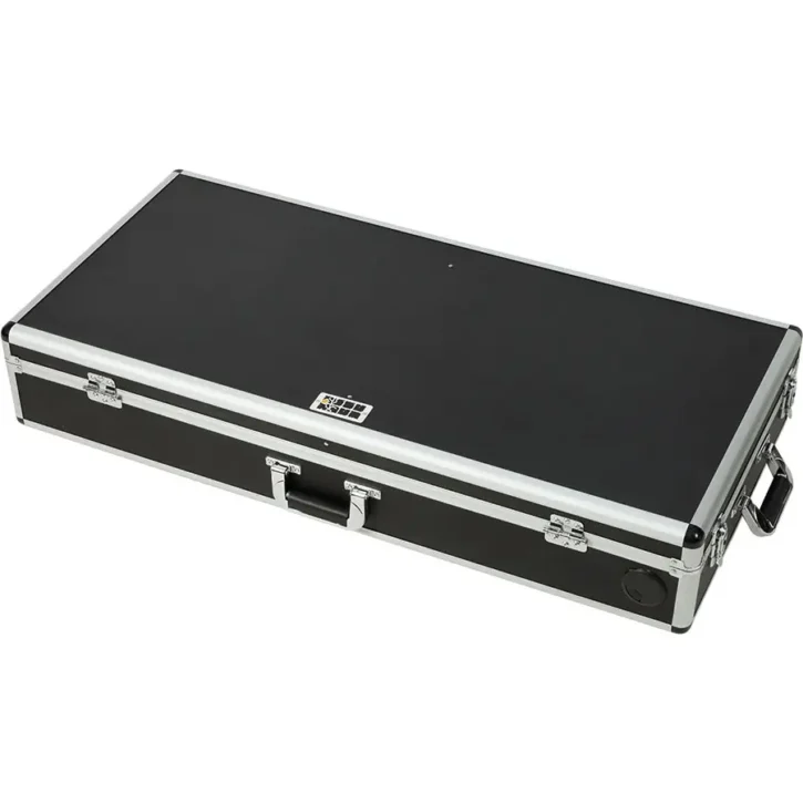 Flight Case Pioneer CDJ-850 o XDJ-1000MK2 y DJM-750MK2 Plata (Ruedas) - Imagen 9