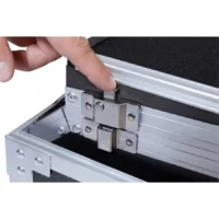 Flight Case Pioneer DJM-V10 / V10LF/ A9 Plata (Soporte Ordenador Trolley y Ruedas) - Imagen 6