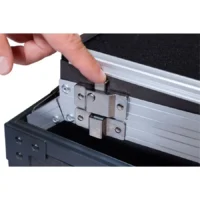 Flight Case Pioneer DDJ-FLX4/ DDJ-400 Negra (Sopt Ordenador Trolley y Ruedas) - Imagen 11