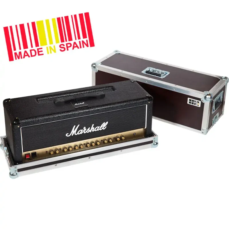 sen_dsl100hr_01 Flight case Cabezal Amplificado Marshall DSL100HR plata Imagen 1