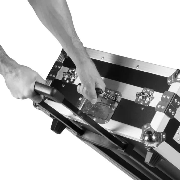 Flight Case Midi Native Instruments KONTROL S2MK3 Plata (Sopt Ordenador Trolley y Ruedas) - Imagen 14