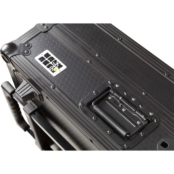 Flight Case Pioneer DDJ-800/ DDJ-SX3 Negra (Soporte Ordenador Trolley y Ruedas) - Imagen 14
