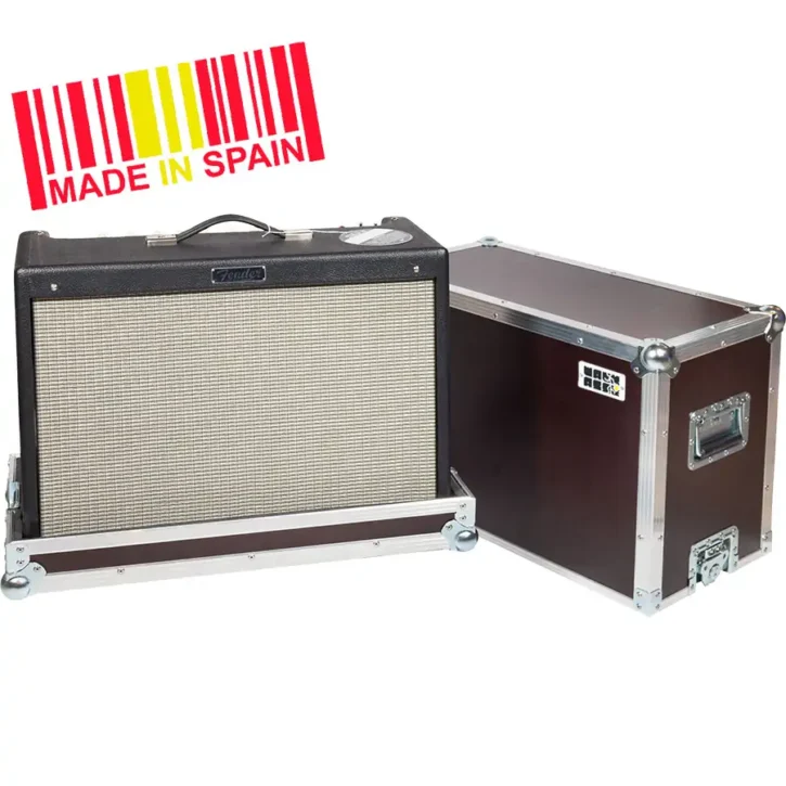 Flight case Amplificador para Fender Hot Rod Deluxe Plata - Imagen 1