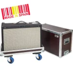 Flight case Amplificador para Fender Hot Rod Deluxe Plata (Ruedas)