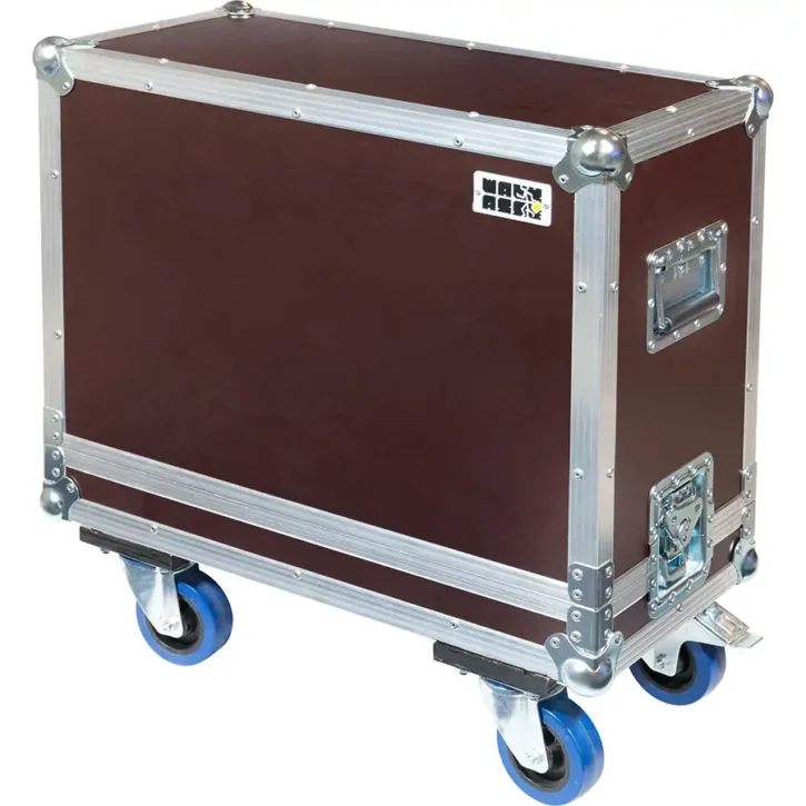 Flight case Amplificador para Fender Hot Rod Deluxe Plata (Ruedas) - Imagen 2