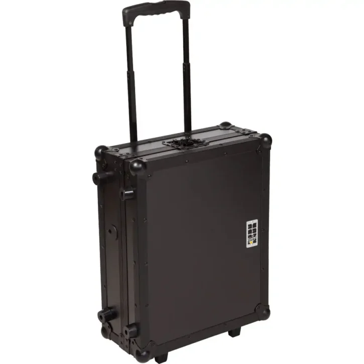 Flight Case Multi Formato Tocadiscos (Trolley + Ruedas) Negro - Imagen 2