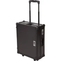 Flight Case Multi Formato Tocadiscos (Trolley + Ruedas) Negro - Imagen 7