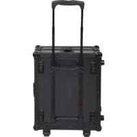 Flight Case Multi Formato Tocadiscos (Trolley + Ruedas) Negro - Imagen 8