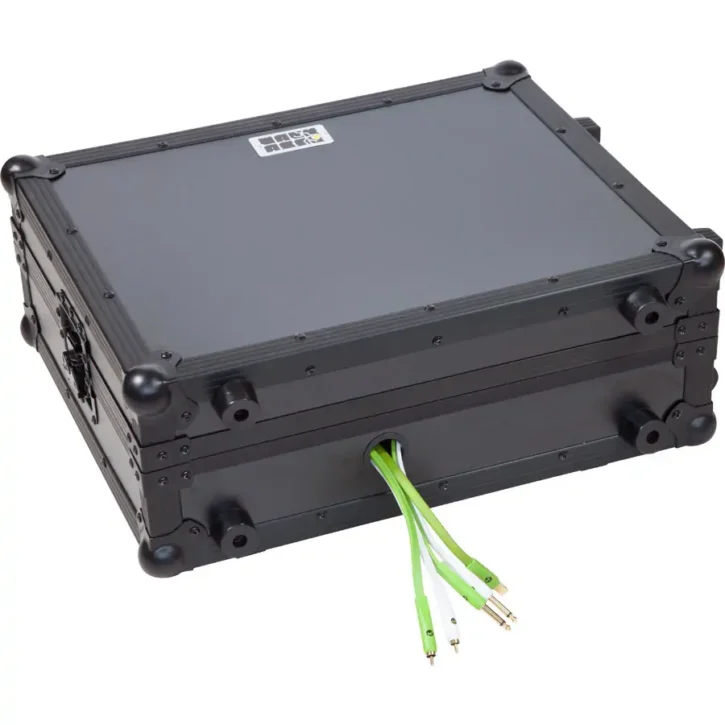 Flight Case Multi Formato Tocadiscos (Trolley + Ruedas) Negro - Imagen 10