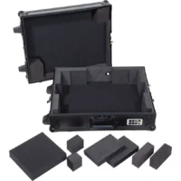 Flight Case Multi Formato Tocadiscos (Trolley + Ruedas) Negro - Imagen 5