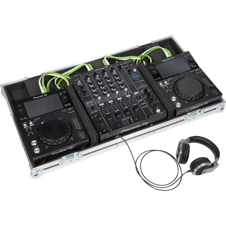 Flight Case Pioneer XDJ-700/ DJM-750MK2 Plata - Imagen 3