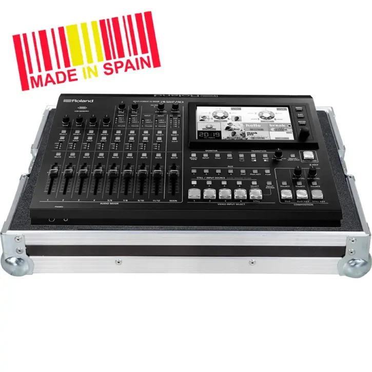 Flight Case mezclador AV Multifomat Roland WR-50HDII - Imagen 1