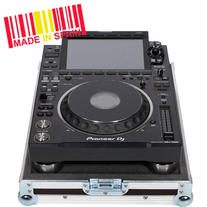 Flight case Compact disc Pioneer CDJ-3000 Plata - Imagen 1
