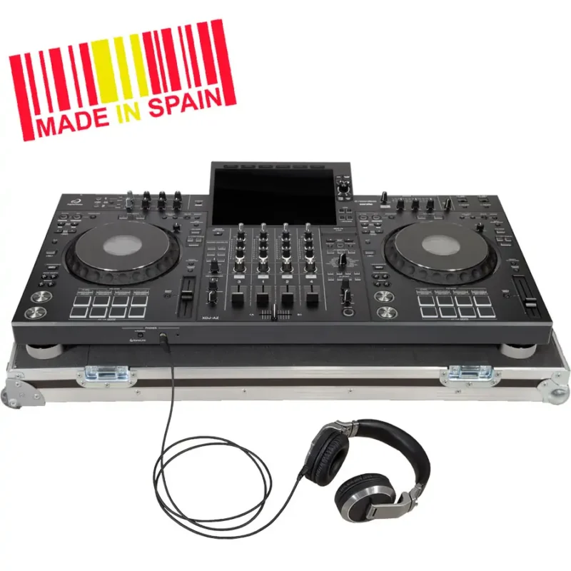 sen_wcdjazesp_01 Flight case controlador Alphatheta XDJAZ Plata (Ruedas) Imagen 1