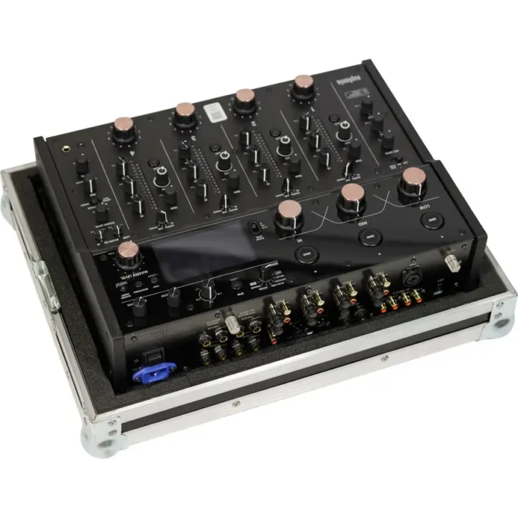 Flight case Mezclador Alphatheta EUPHONIA (trolley y ruedas) Plata - Imagen 4
