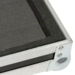 Flight case Mezclador Alphatheta EUPHONIA (trolley y ruedas) Plata - Imagen 8