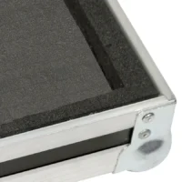 Flight case Mezclador Alphatheta EUPHONIA (trolley y ruedas) Plata - Imagen 8