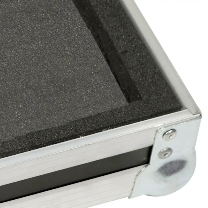 Flight case Mezclador Alphatheta EUPHONIA (trolley y ruedas) Plata - Imagen 8