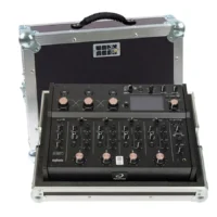 Flight case Mezclador Alphatheta EUPHONIA (trolley y ruedas) Plata - Imagen 11