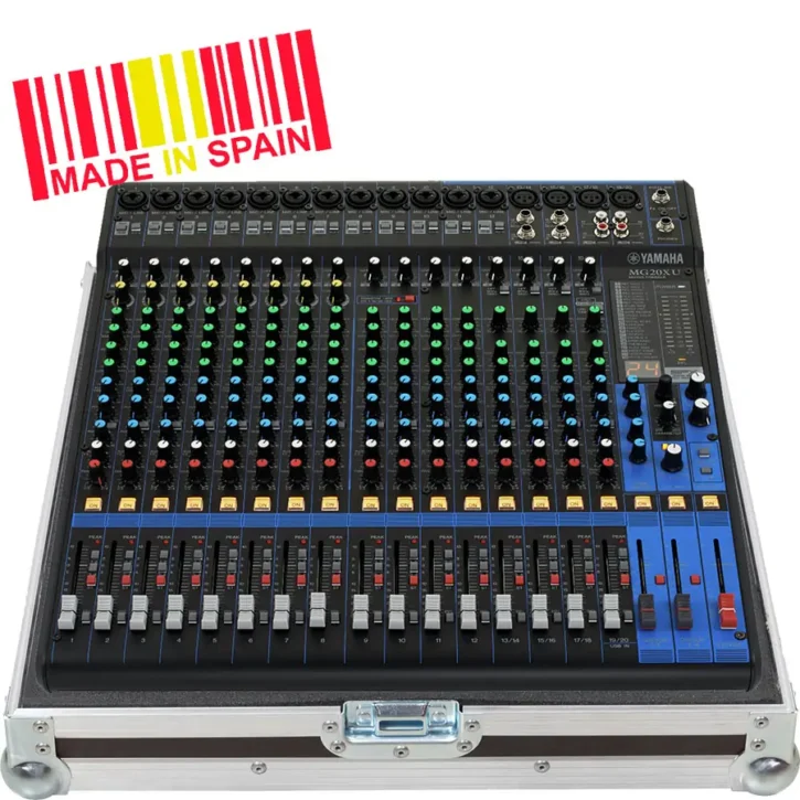 Maleta Profesional Yamaha MG20XU/16XU Plata - Imagen 1