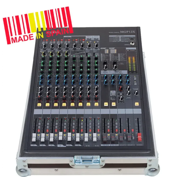 Maleta Profesional Yamaha MGP12X Plata (Ruedas) - Imagen 1