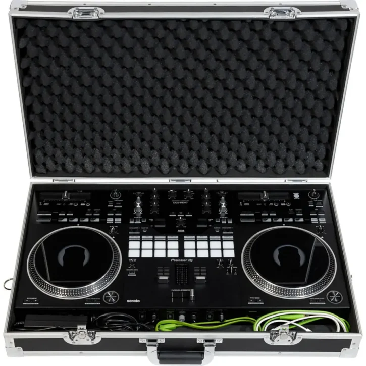 Maleta DJ Pick n Pluck foam DDJ-REV71000 FLX6 Plata - Imagen 3