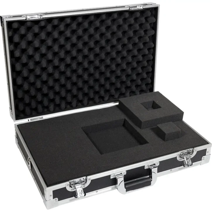 Maleta DJ Pick n Pluck foam DDJ-REV1 S4MK3/S3 IMPULSE500 Plata - Imagen 3
