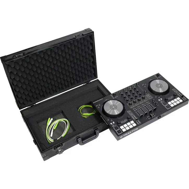 Maleta DJ Pick n Pluck foam DDJ-REV1 S4MK3/S3 IMPULSE500 Negro - Imagen 4