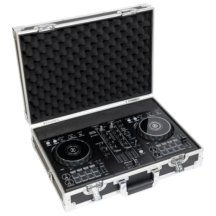 Maleta Dj Pick n Pluck foam DDJ-FLX4 400 S2MK3 PRIME GO Plata - Imagen 1