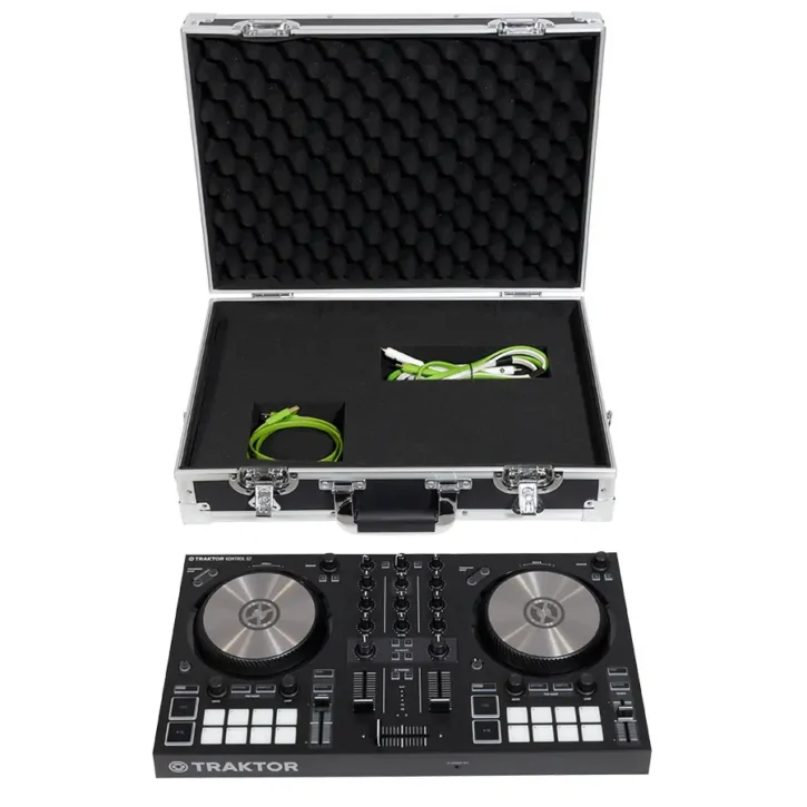 Maleta Dj Pick n Pluck foam DDJ-FLX4 400 S2MK3 PRIME GO Plata - Imagen 7