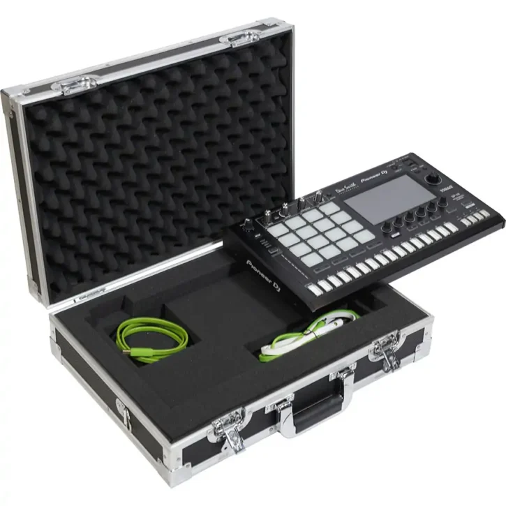 Maleta Dj Pick n Pluck foam DDJ-FLX4 400 S2MK3 PRIME GO Plata - Imagen 9