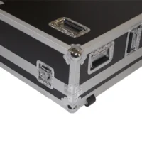 Flight Case Yamaha MGP32XD/ Allen&Heath GL2400-432 Plata (Ruedas) - Imagen 4