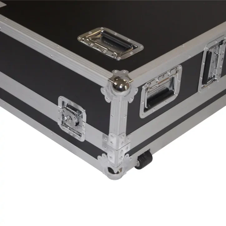 Flight Case Yamaha MGP32XD/ Allen&Heath GL2400-432 Plata (Ruedas) - Imagen 4