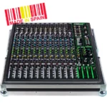Flight case Mezclador Mackie PROFX16V3 Plata