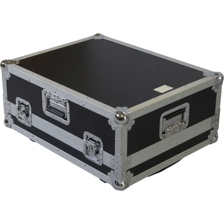 Flight Case Allen&Heath QU-16/SQ5/ Behringer X32PRODUCER Plata (Trolley y Ruedas) - Imagen 1
