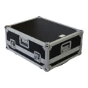 Flight Case Allen&Heath QU-16/SQ5/ Behringer X32PRODUCER Plata (Trolley y Ruedas)