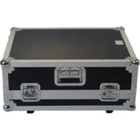 Flight Case Allen&Heath QU-16/SQ5/ Behringer X32PRODUCER Plata (Trolley y Ruedas) - Imagen 4