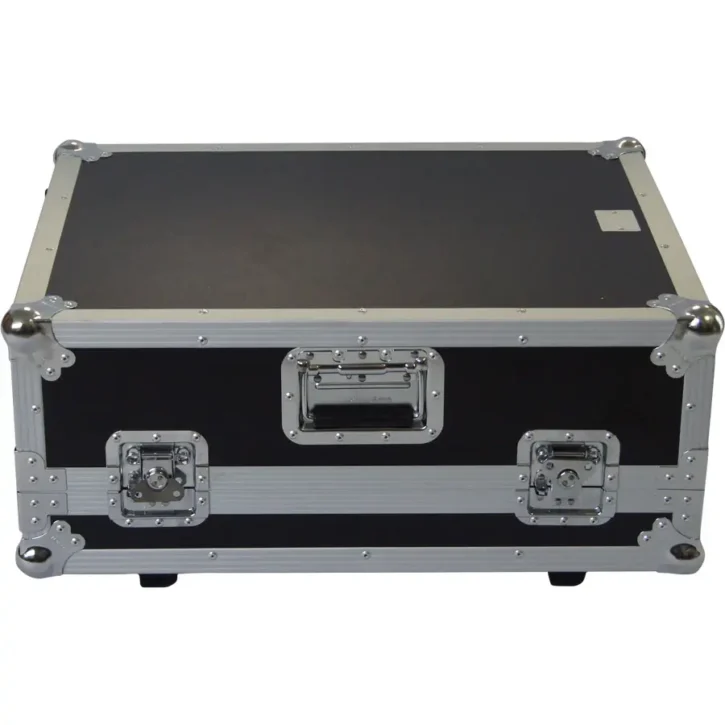 Flight Case Allen&Heath QU-16/SQ5/ Behringer X32PRODUCER Plata (Trolley y Ruedas) - Imagen 4
