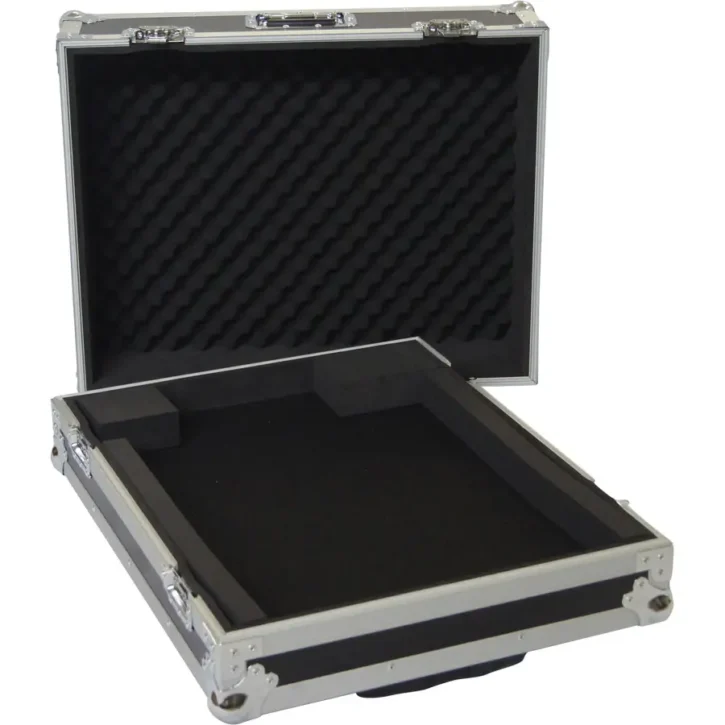 Flight Case Allen&Heath QU-16/SQ5/ Behringer X32PRODUCER Plata (Trolley y Ruedas) - Imagen 6