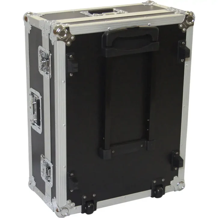Flight Case Allen&Heath QU-16/SQ5/ Behringer X32PRODUCER Plata (Trolley y Ruedas) - Imagen 9