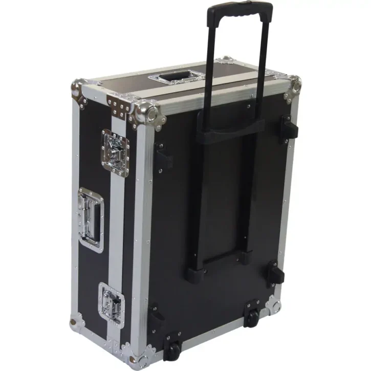 Flight Case Allen&Heath QU-16/SQ5/ Behringer X32PRODUCER Plata (Trolley y Ruedas) - Imagen 10