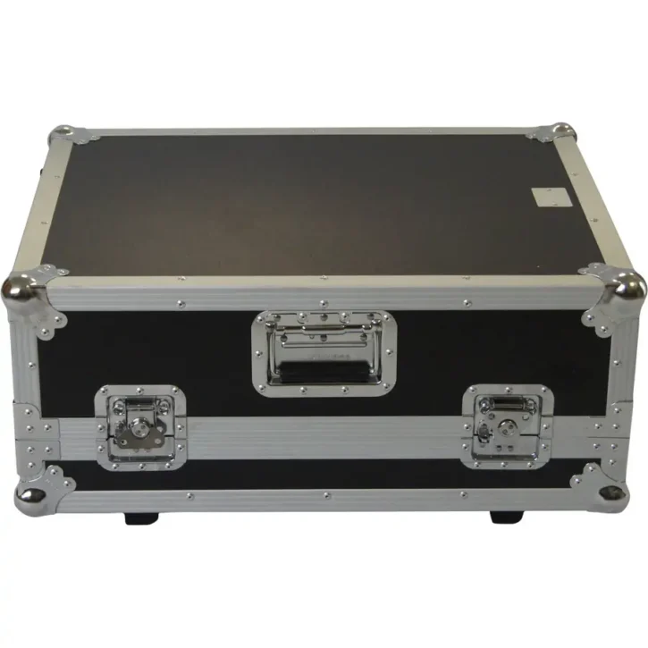Flight Case Behringer X32COMPACT/ Yamaha TF1 Plata (Trolley y Ruedas) - Imagen 4