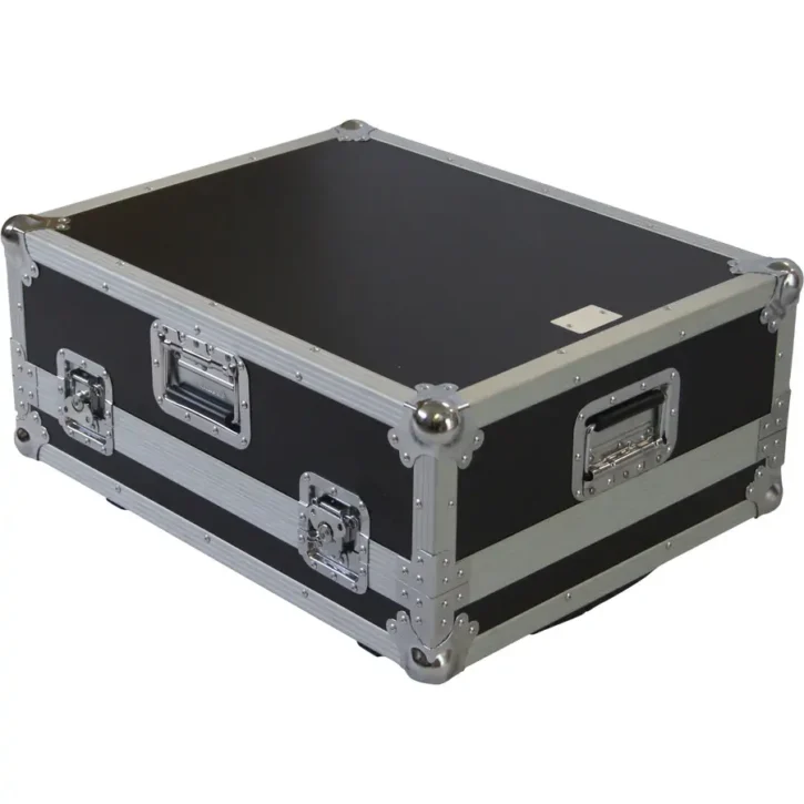 Flight Case Behringer X32COMPACT/ Yamaha TF1 Plata (Trolley y Ruedas) - Imagen 5