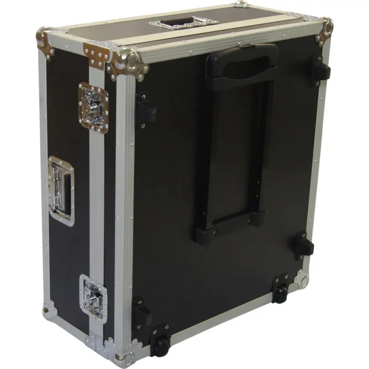 Flight Case Behringer X32COMPACT/ Yamaha TF1 Plata (Trolley y Ruedas) - Imagen 9