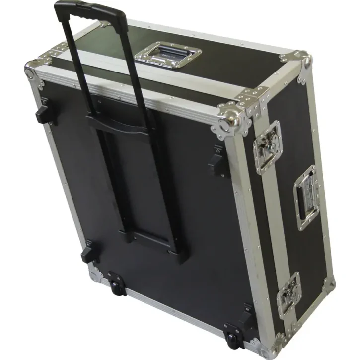 Flight Case Behringer X32COMPACT/ Yamaha TF1 Plata (Trolley y Ruedas) - Imagen 2