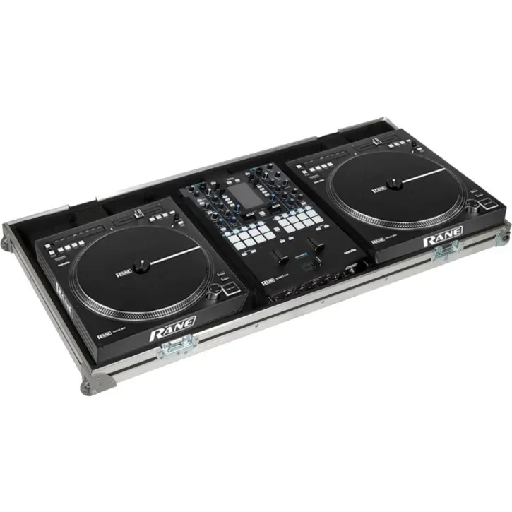 Flight case Rane TWELVE + SEVNTY TWO Plata (Ruedas) - Imagen 3